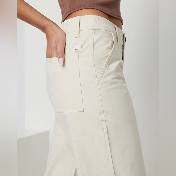 VUORI Getaway Carpenter Pant- Large- Milkweed-NWT - Picture 4 of 5